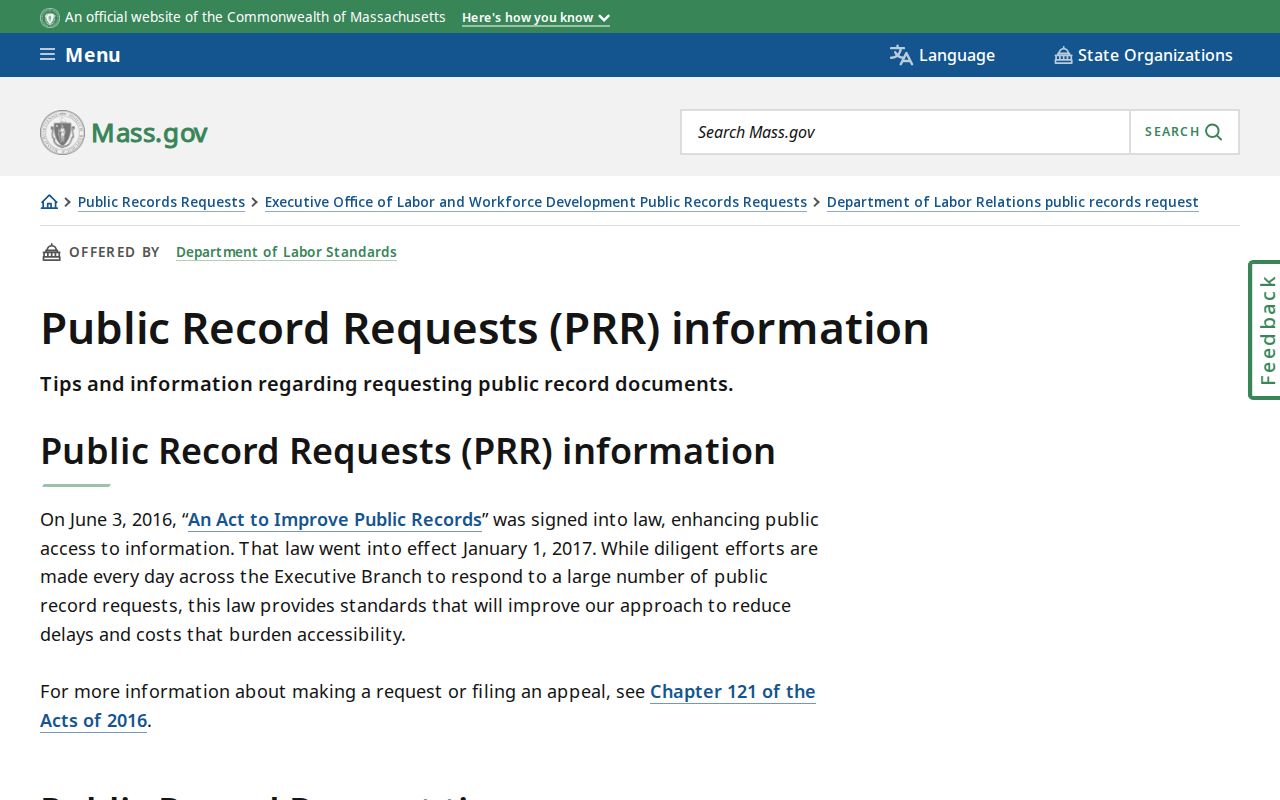 Massachusetts public records guidance for Dukes County booking records